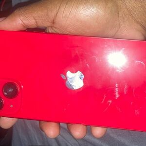 Apple Red Smartphone IPhone 14 Plus